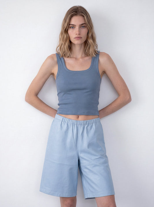 Ribbed tank top