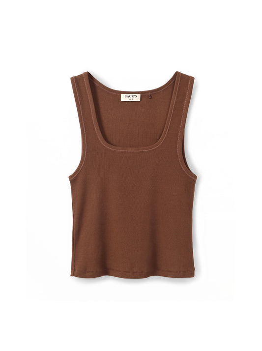 Ribbed tank top