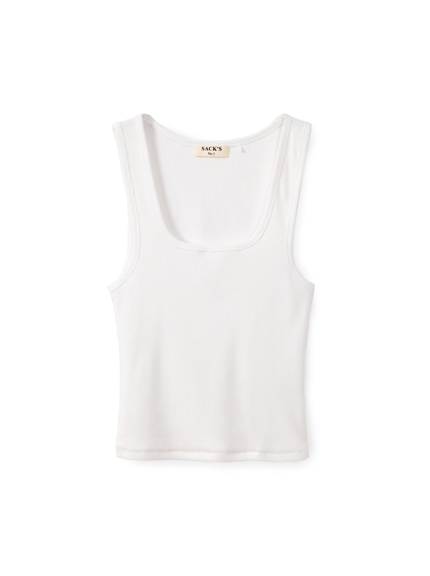 Ribbed tank top