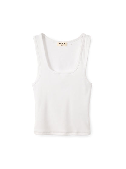 Ribbed tank top
