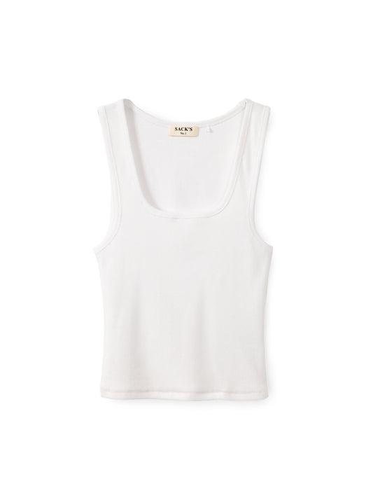 Ribbed tank top