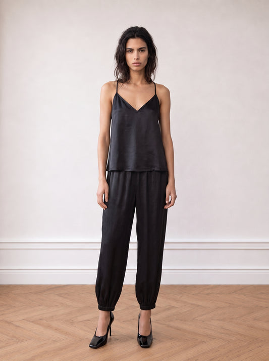 Tailored Cupro Tank Top