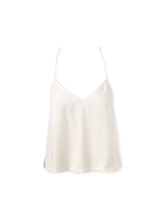 Tailored Cupro Tank Top