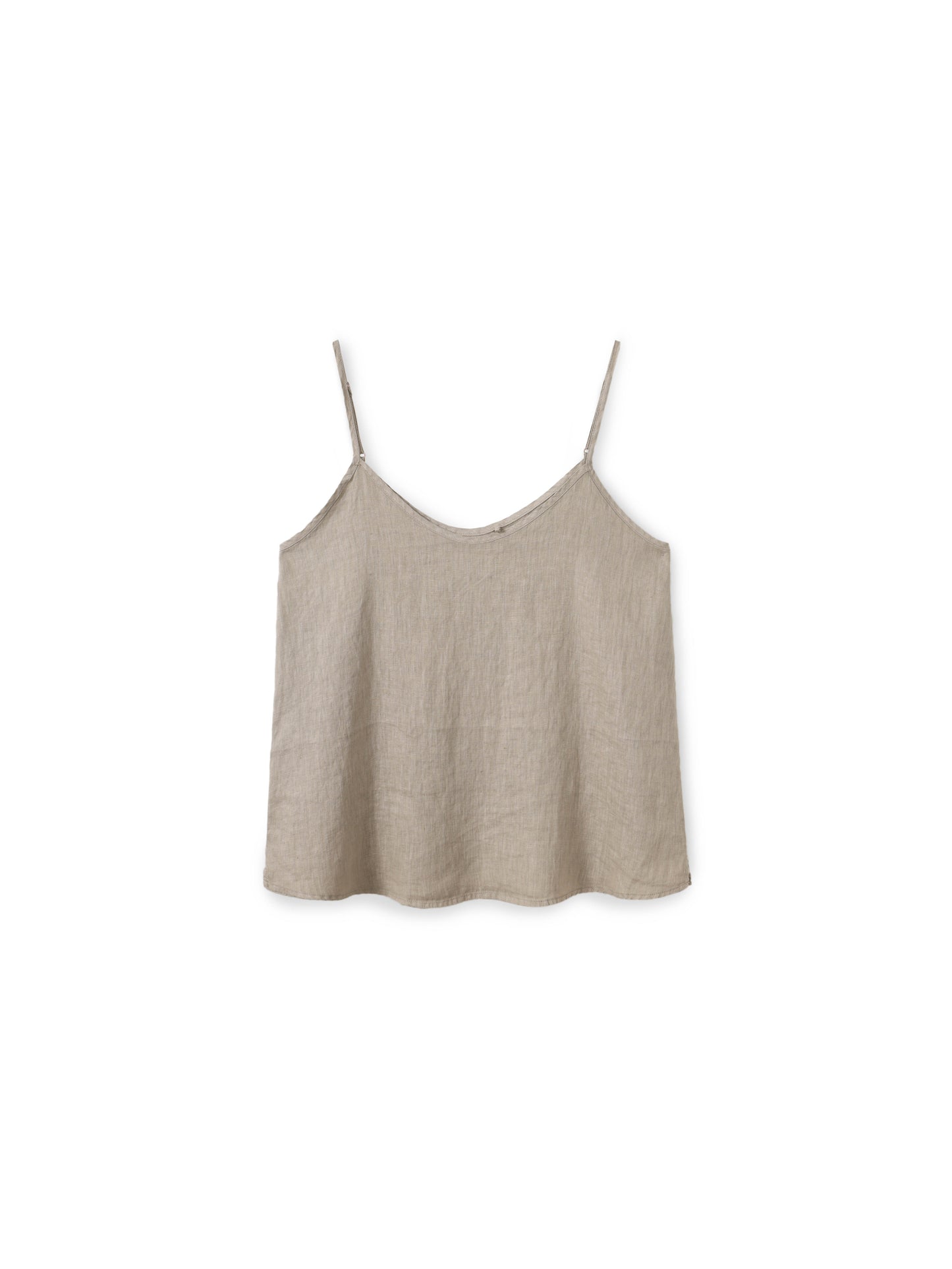 V-neck Linen Tank Top