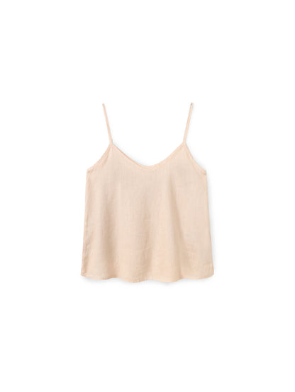 V-neck Linen Tank Top