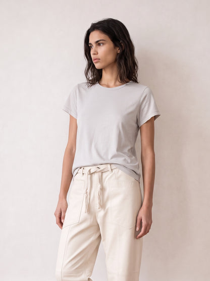 Nikki Jersey Short-Sleeve Top