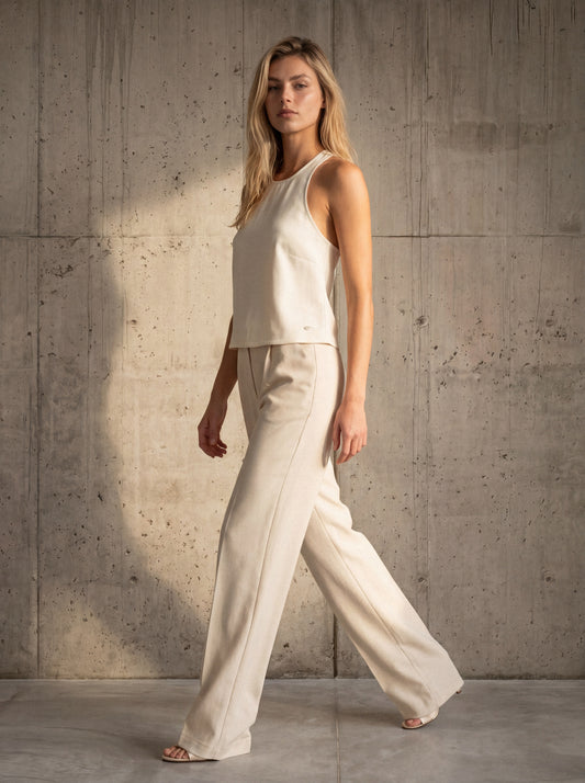 Tailored tank top