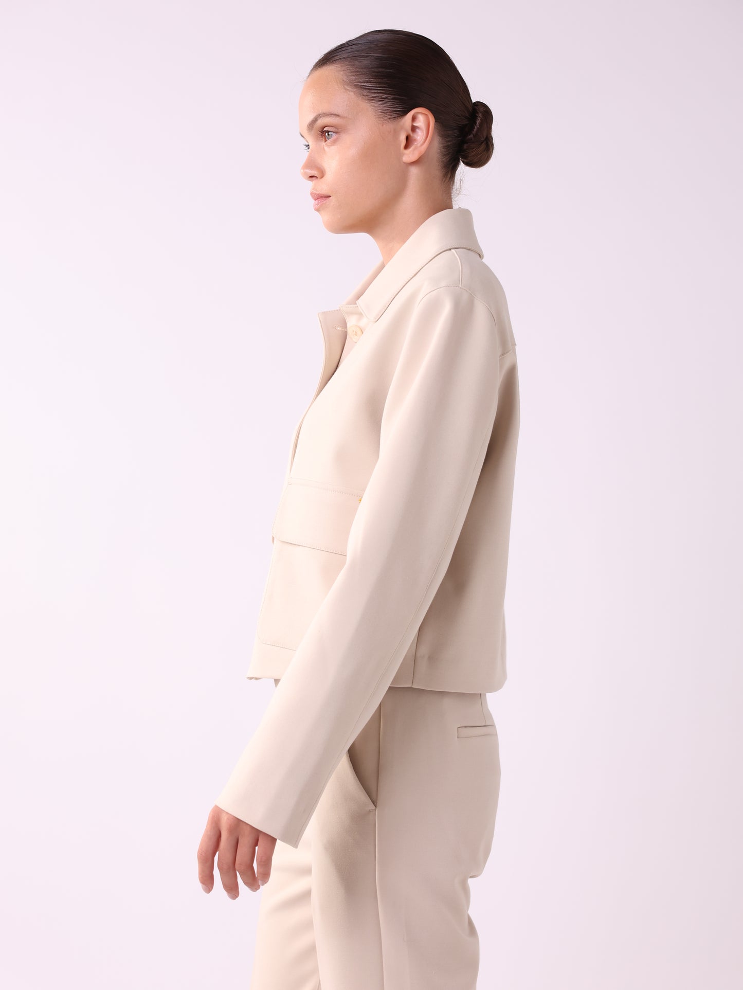 Jacket With Waist Pockets