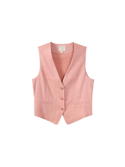 Linen Vest