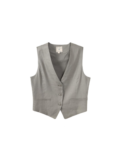 Linen Vest