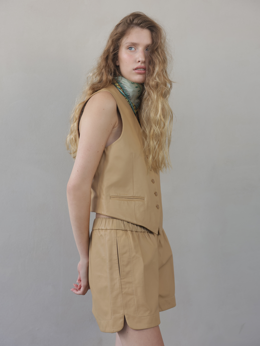 Leather Vest