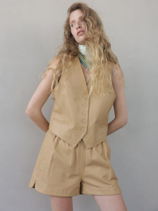 Leather Vest