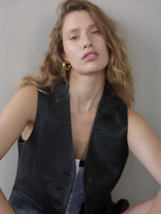 Leather Vest
