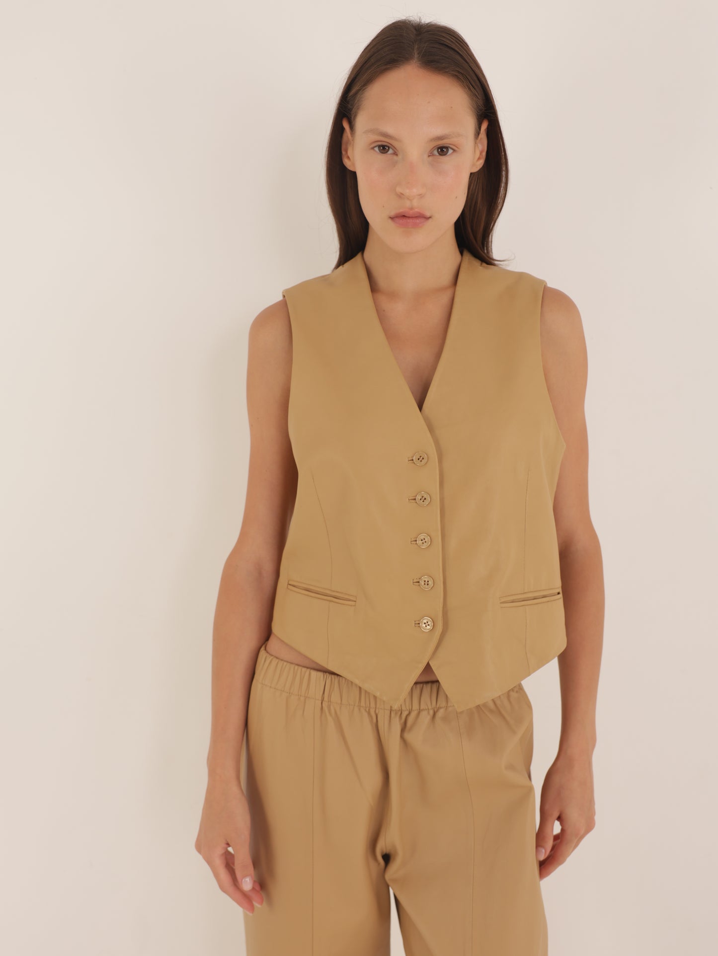Leather Vest