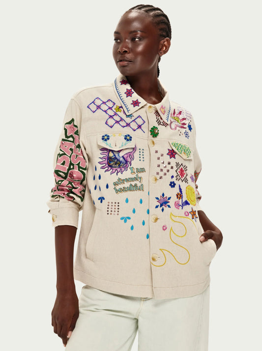 ז'קט ג'ינס רקום