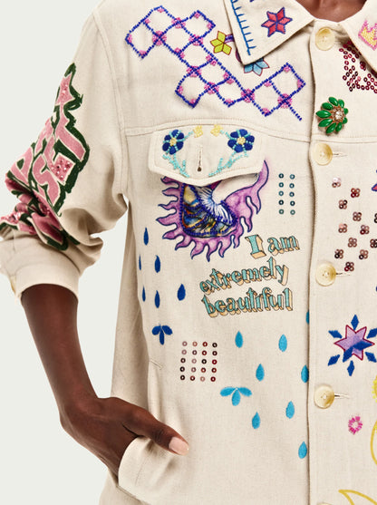 ז'קט ג'ינס רקום