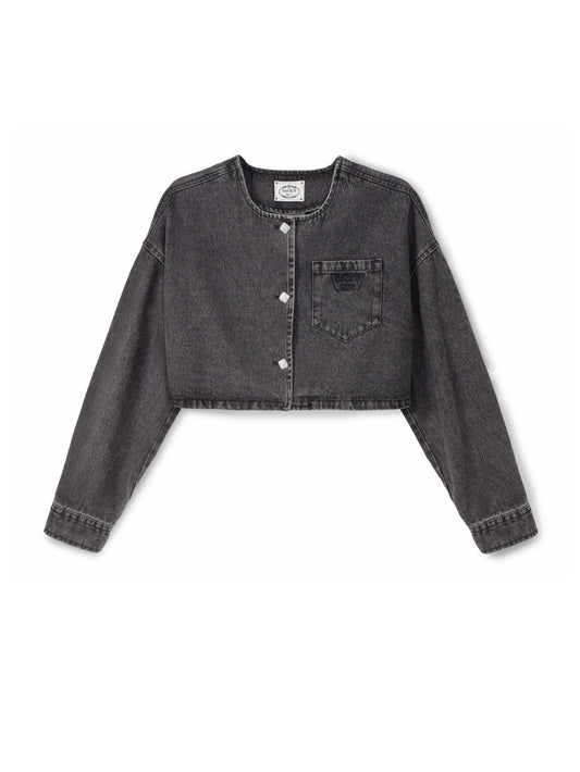 Cropped Denim Jacket
