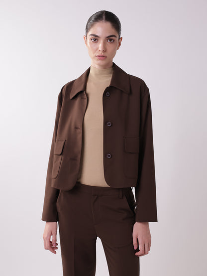 Jacket With Waist Pockets