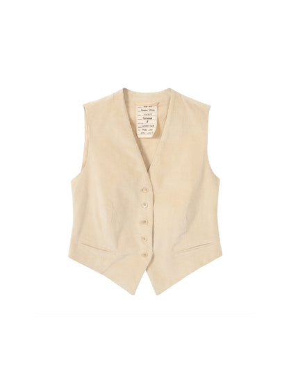 Corduroy Vest