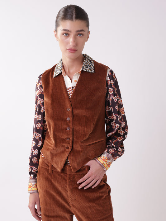 Corduroy Vest