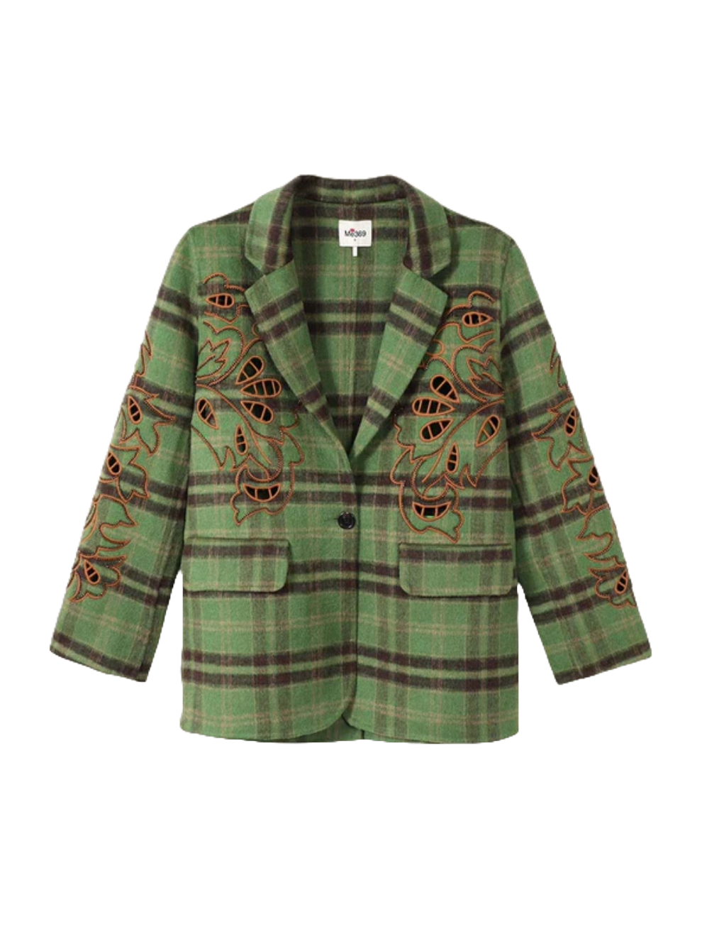 Kinsley Emb Wool Jacket