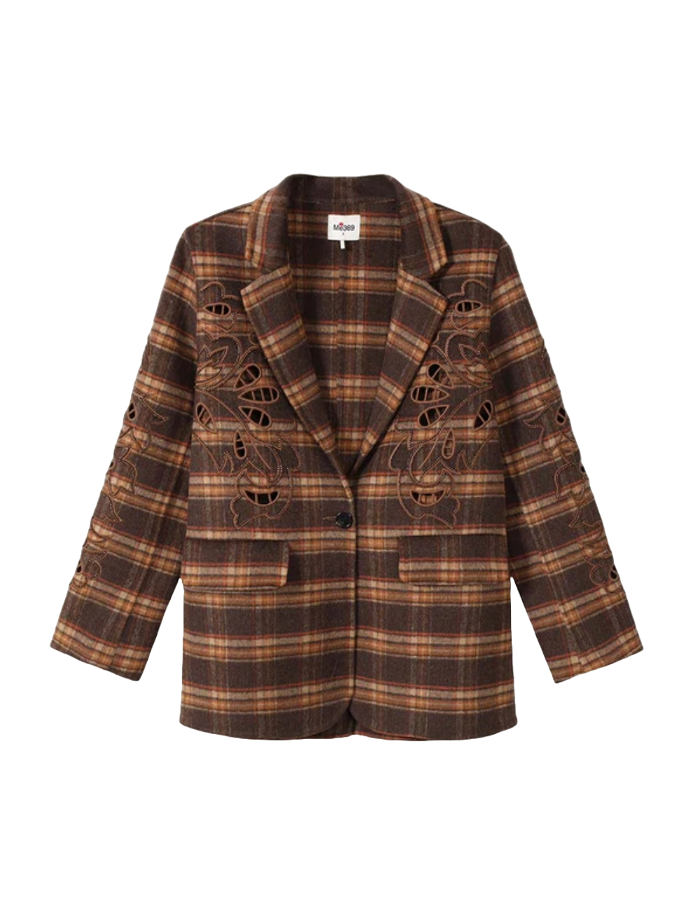 Kinsley Emb Wool Jacket