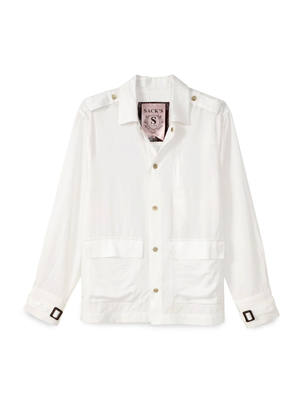 Mixed Satin Jacket