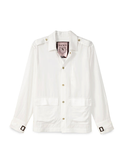 Mixed Satin Jacket