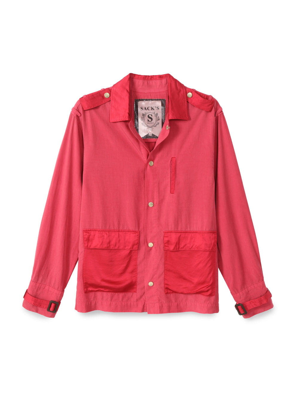 Mixed Satin Jacket