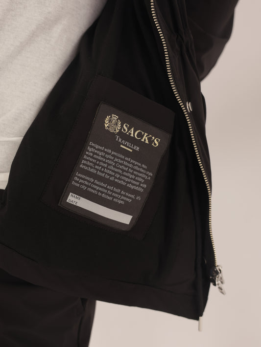 Nylon pocket jacket
