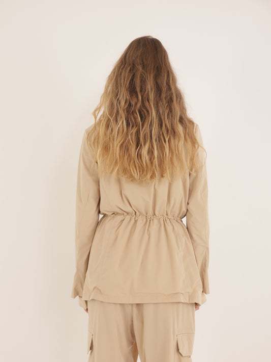 Nylon pocket jacket