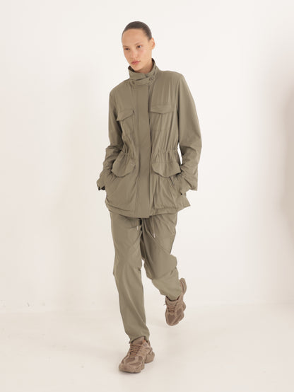 Nylon pocket jacket