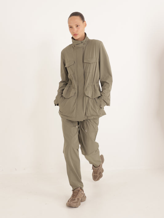 Nylon pocket jacket