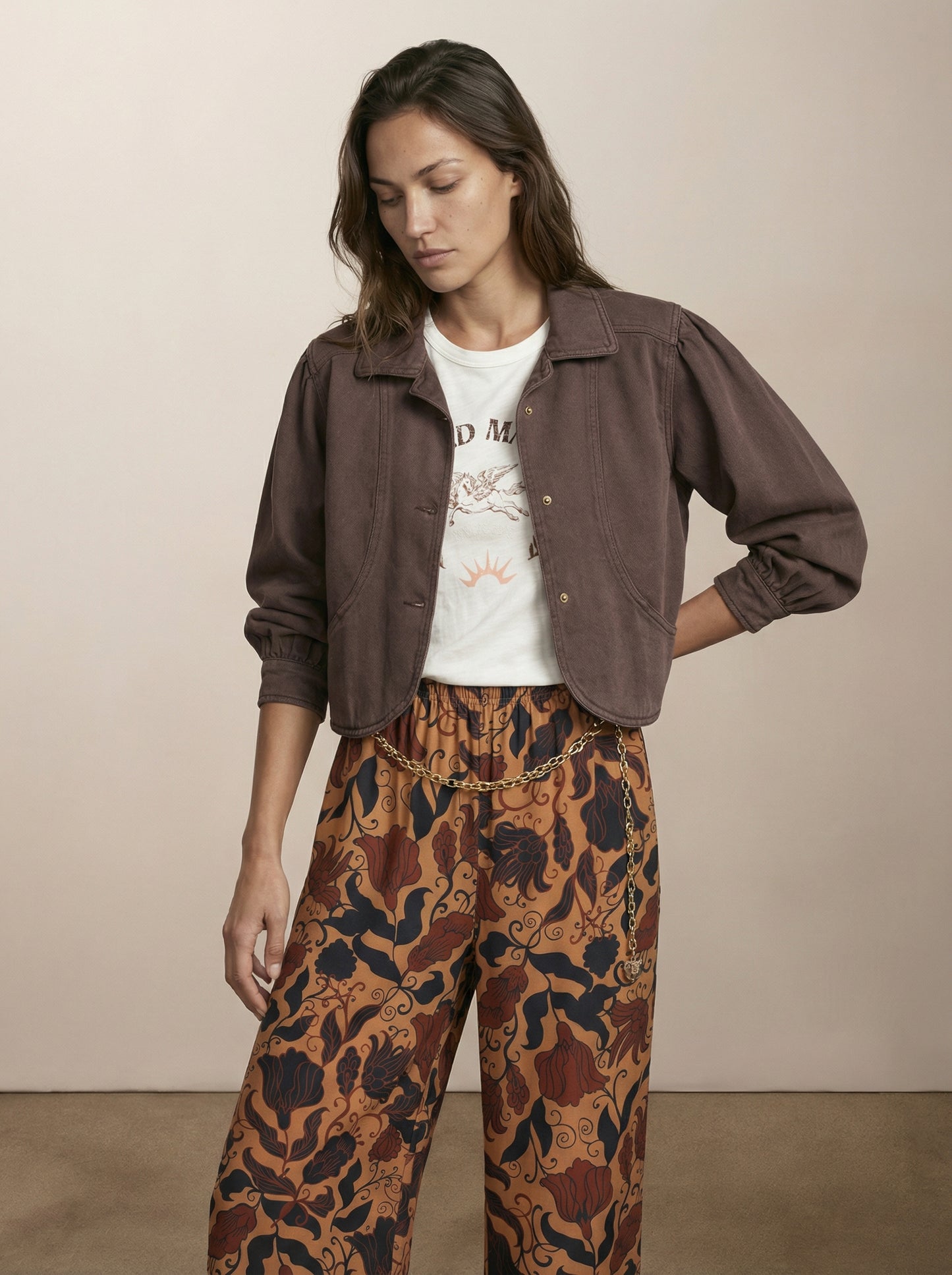 ג'קט שרוול נפוח