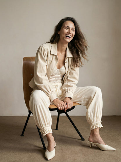 ג'קט שרוול נפוח