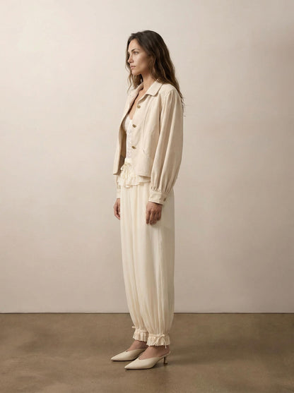 ג'קט שרוול נפוח