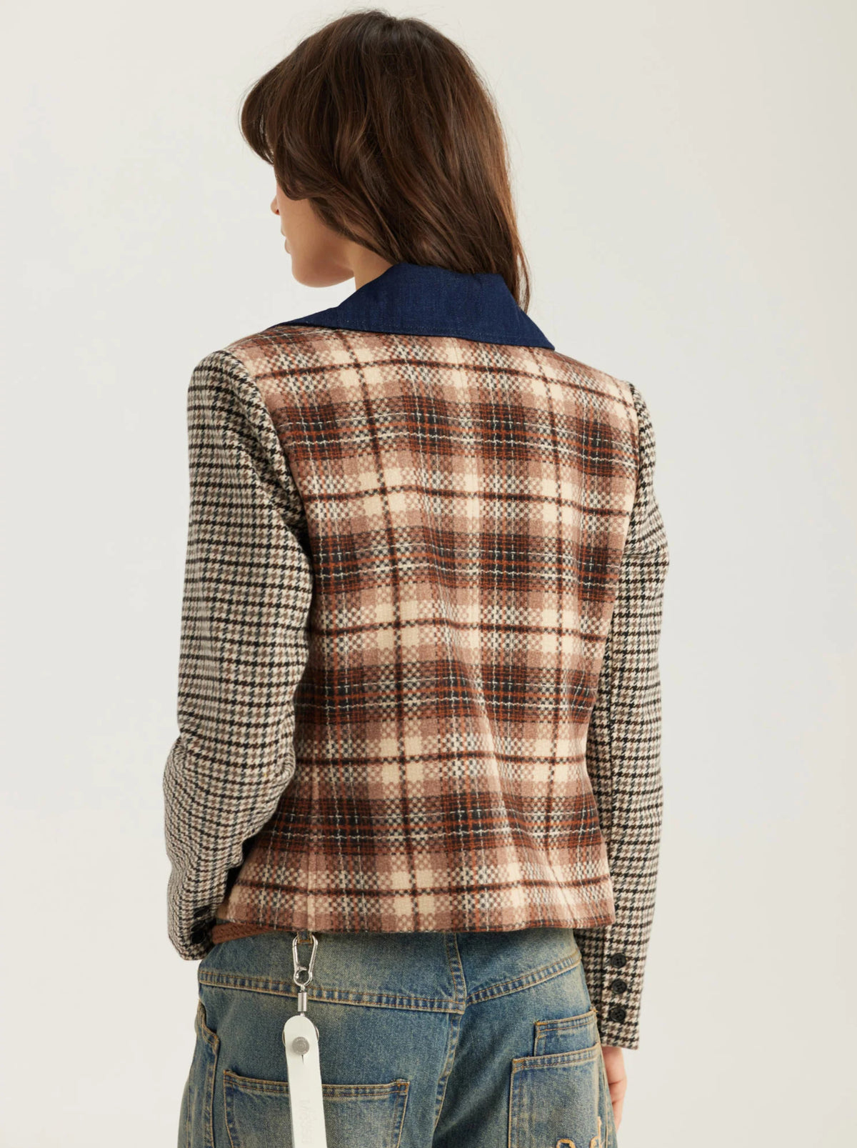 Daphne Velvet Double Br Jacket