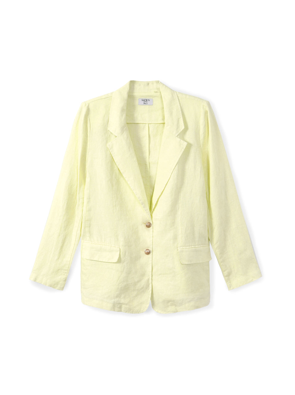 Tailored linen jacket