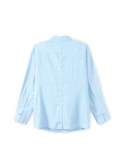 Tailored linen jacket