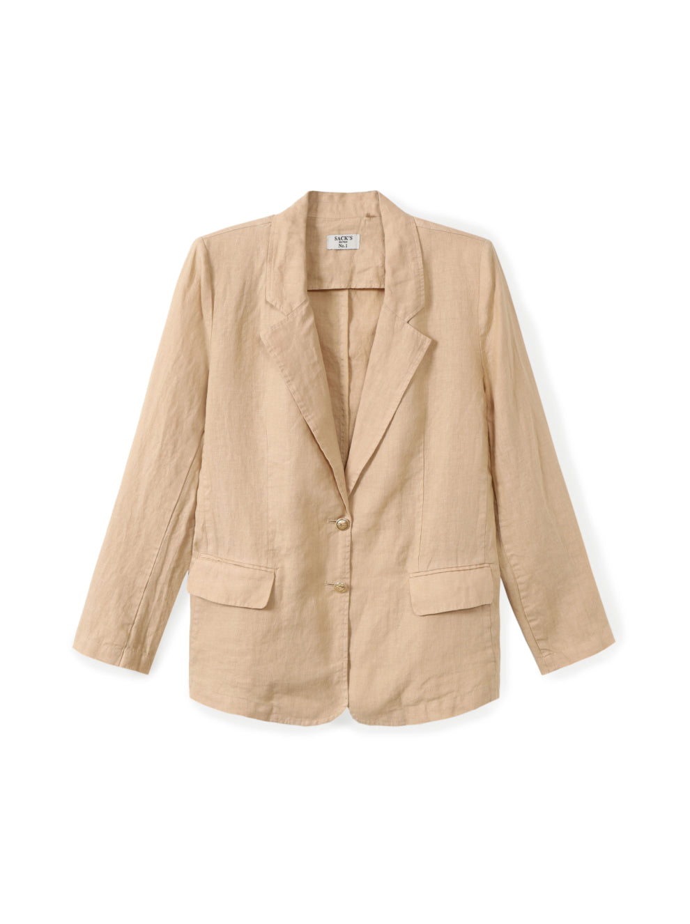 Tailored linen jacket