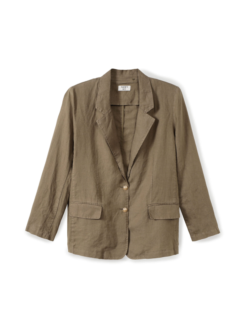 ג'קט פשתן מחויט