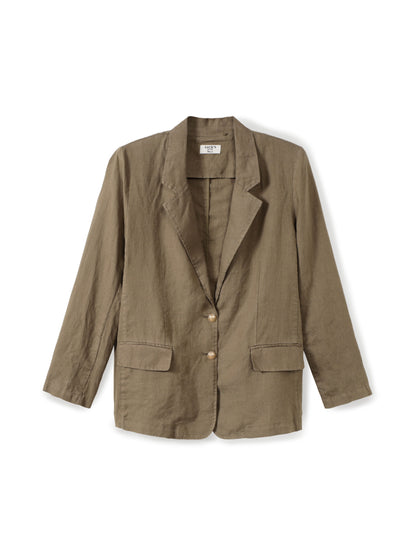 ג'קט פשתן מחויט