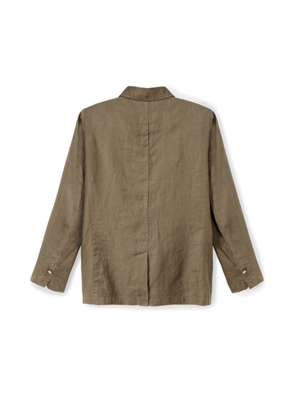 ג'קט פשתן מחויט