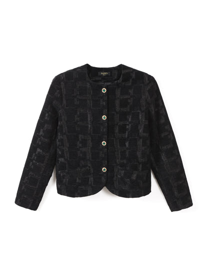 Tailored Jacquard Jacket