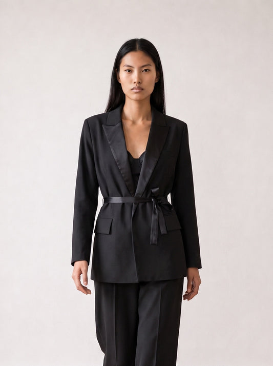 Satin Tailored Jacket