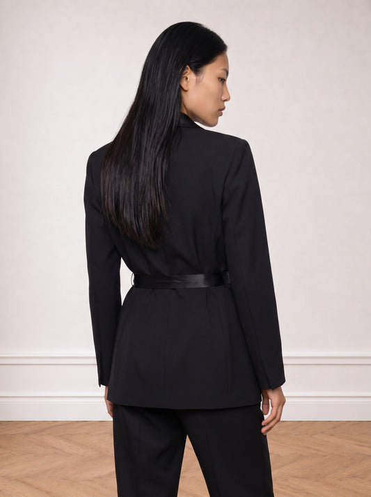 Satin Tailored Jacket