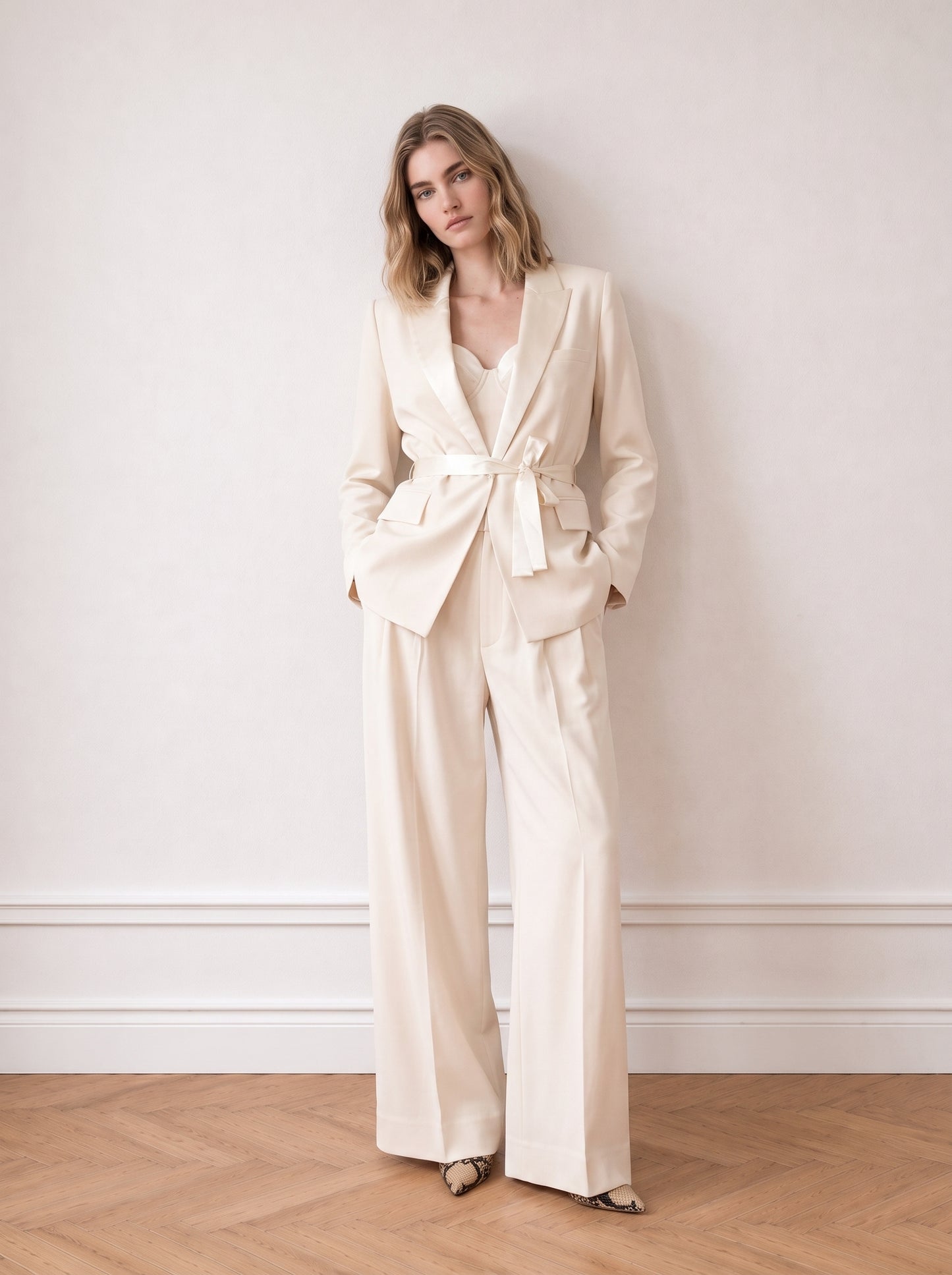Satin Tailored Jacket