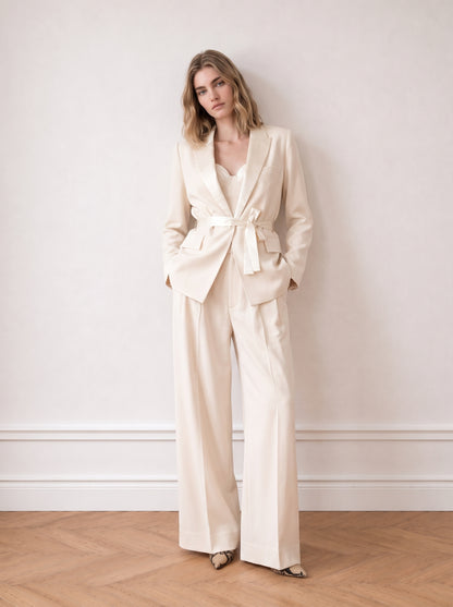 Satin Tailored Jacket