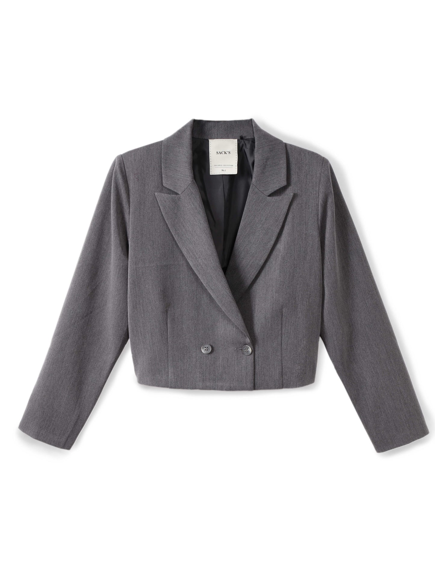 Double-breasted Cropped Jacket