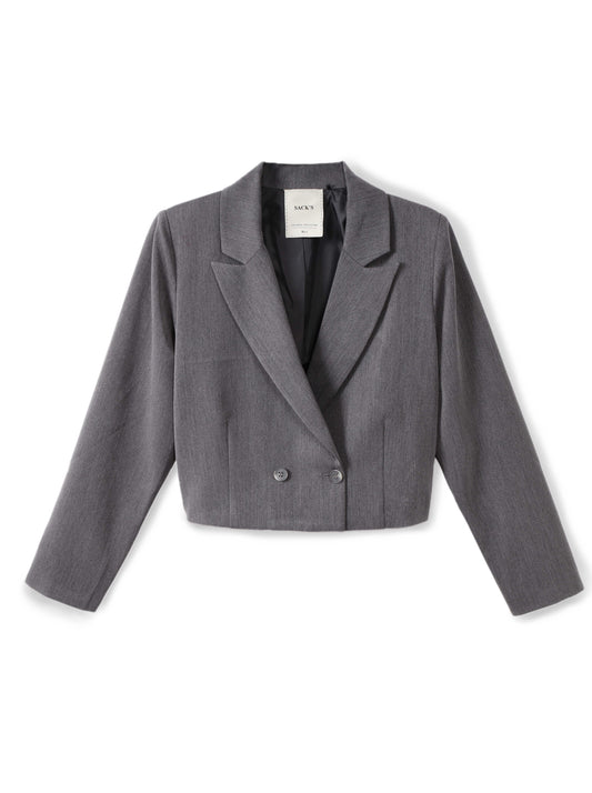 Double-breasted Cropped Jacket